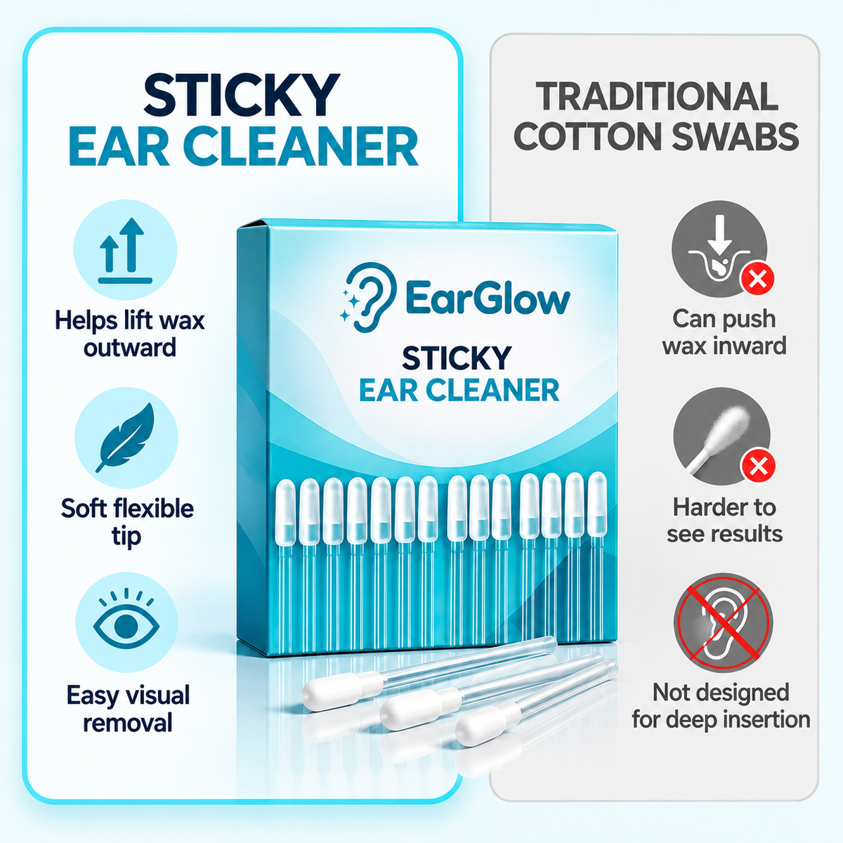 EarGlow Sticky Ear Cleaner